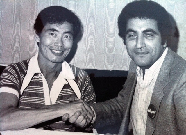 George Takei and Georges Lachkar